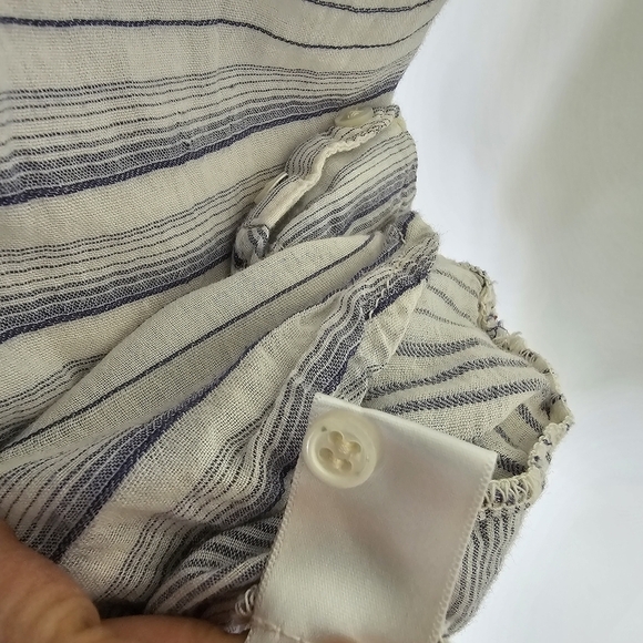 Xirena "Sorento" Striped Drawstring Tunic Dress - Picture 10 of 11